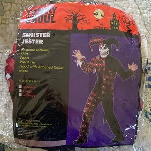 🎃Sinister Jester Halloween Costume